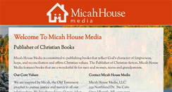 Desktop Screenshot of micahhousemedia.com